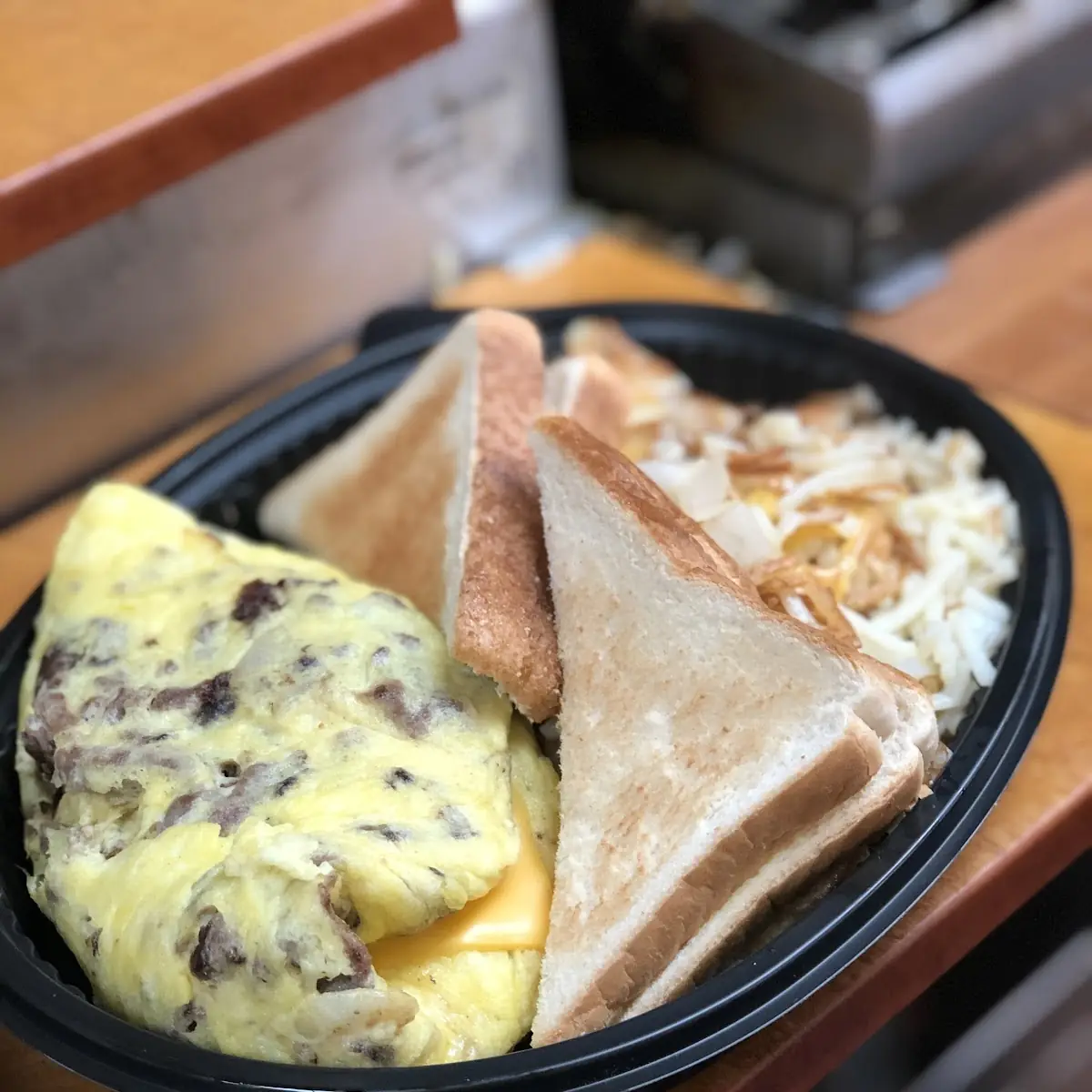 Egg & Cheese Melt Plate