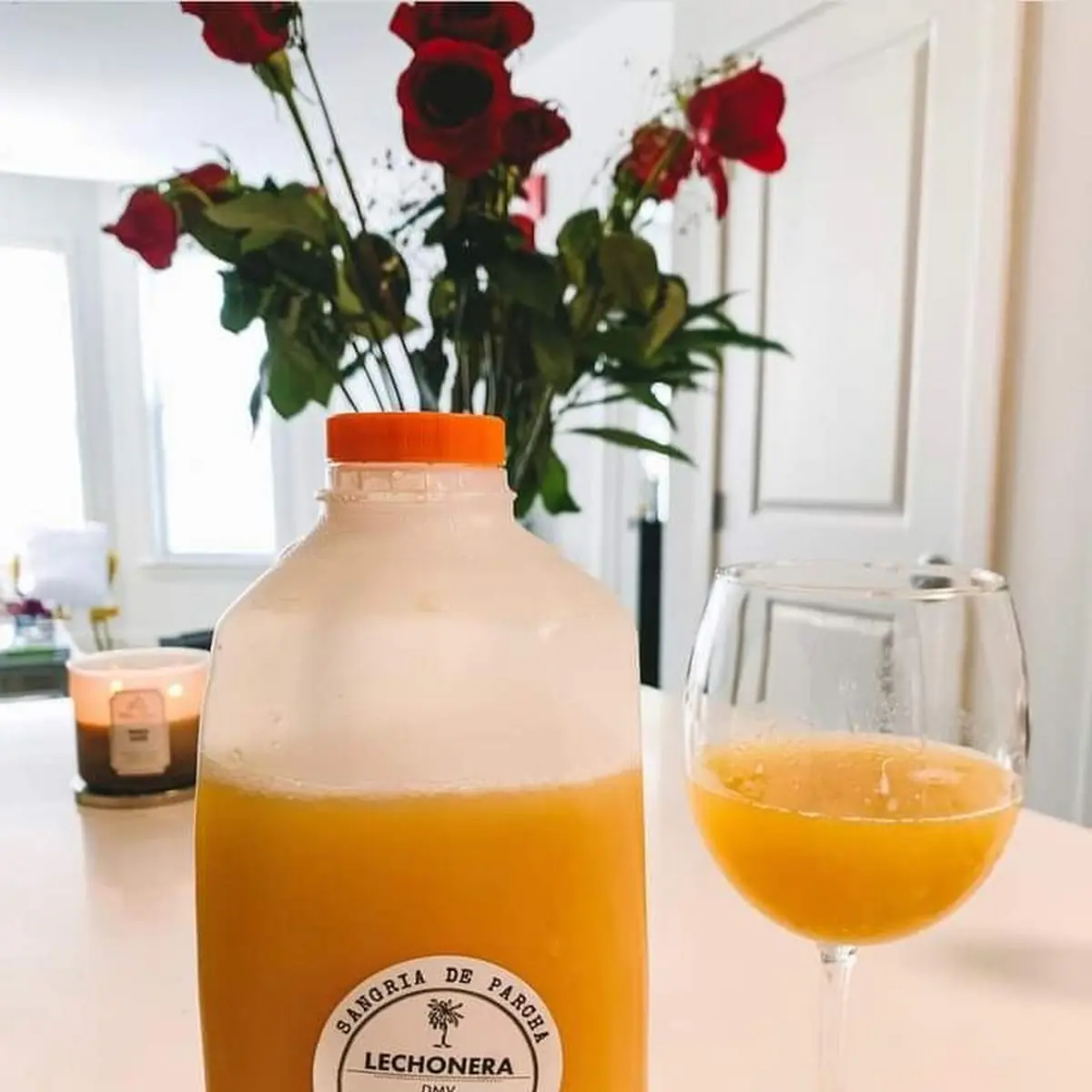 Lechonera DMV Passion Fruit Sangria