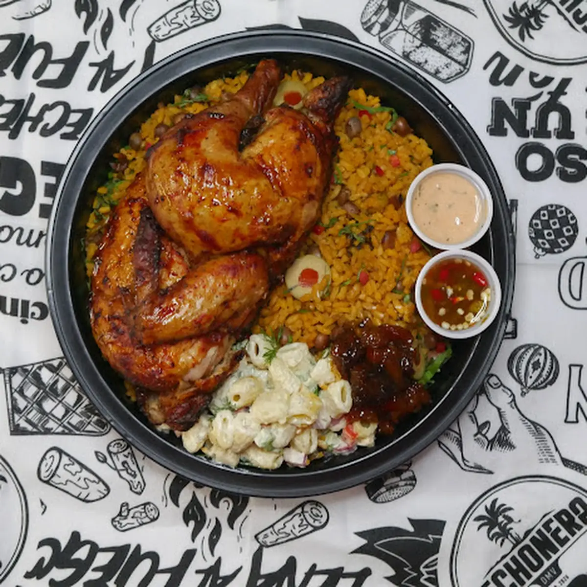 Pollo Asado Half Roasted Chicken Bowl