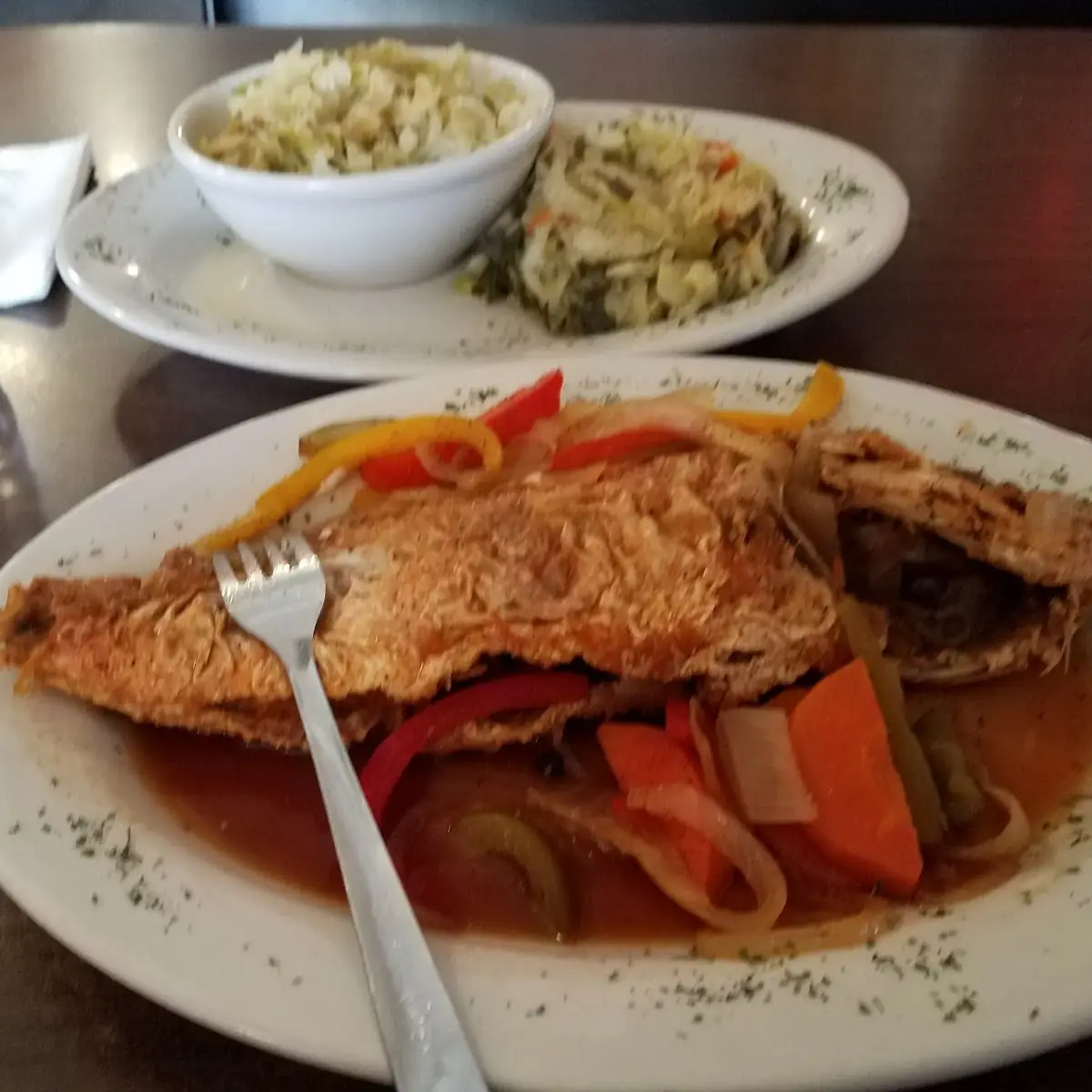 Brown Stew Fish