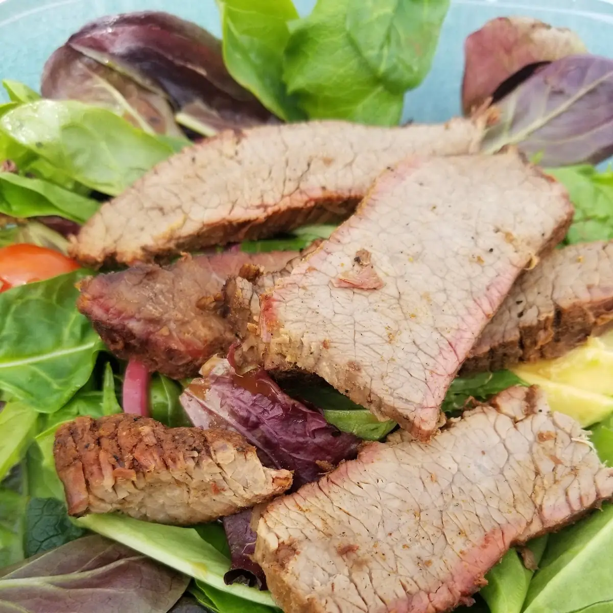 Brisket with Spring Mix