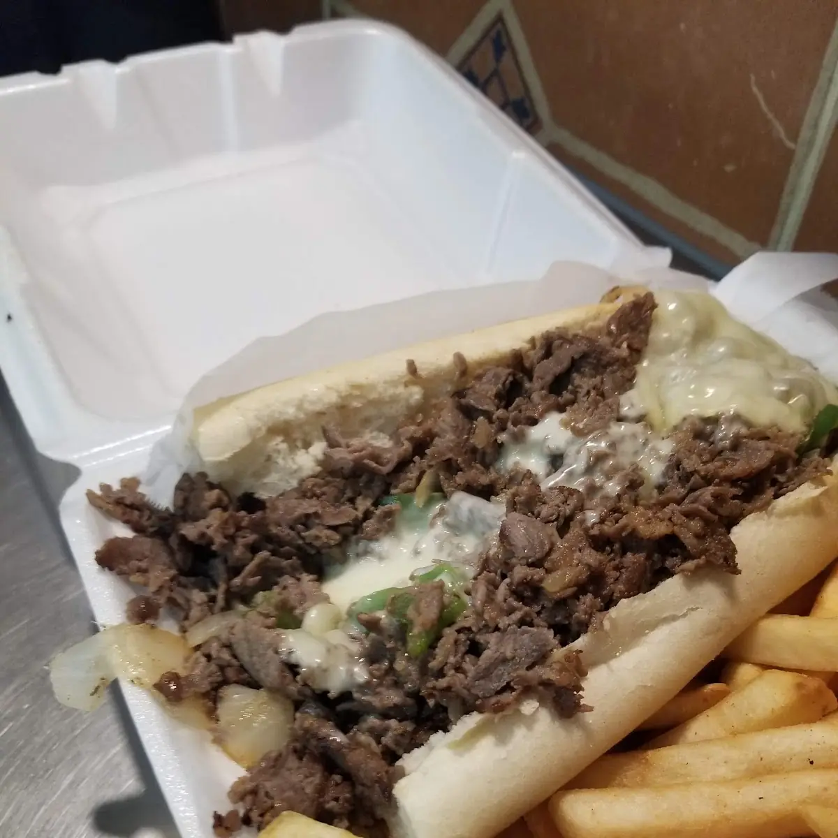 Steak and Cheese Sandwich