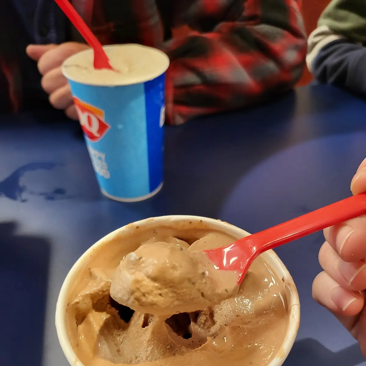 Chocolate Chip Cookie Dough Blizzard Treat