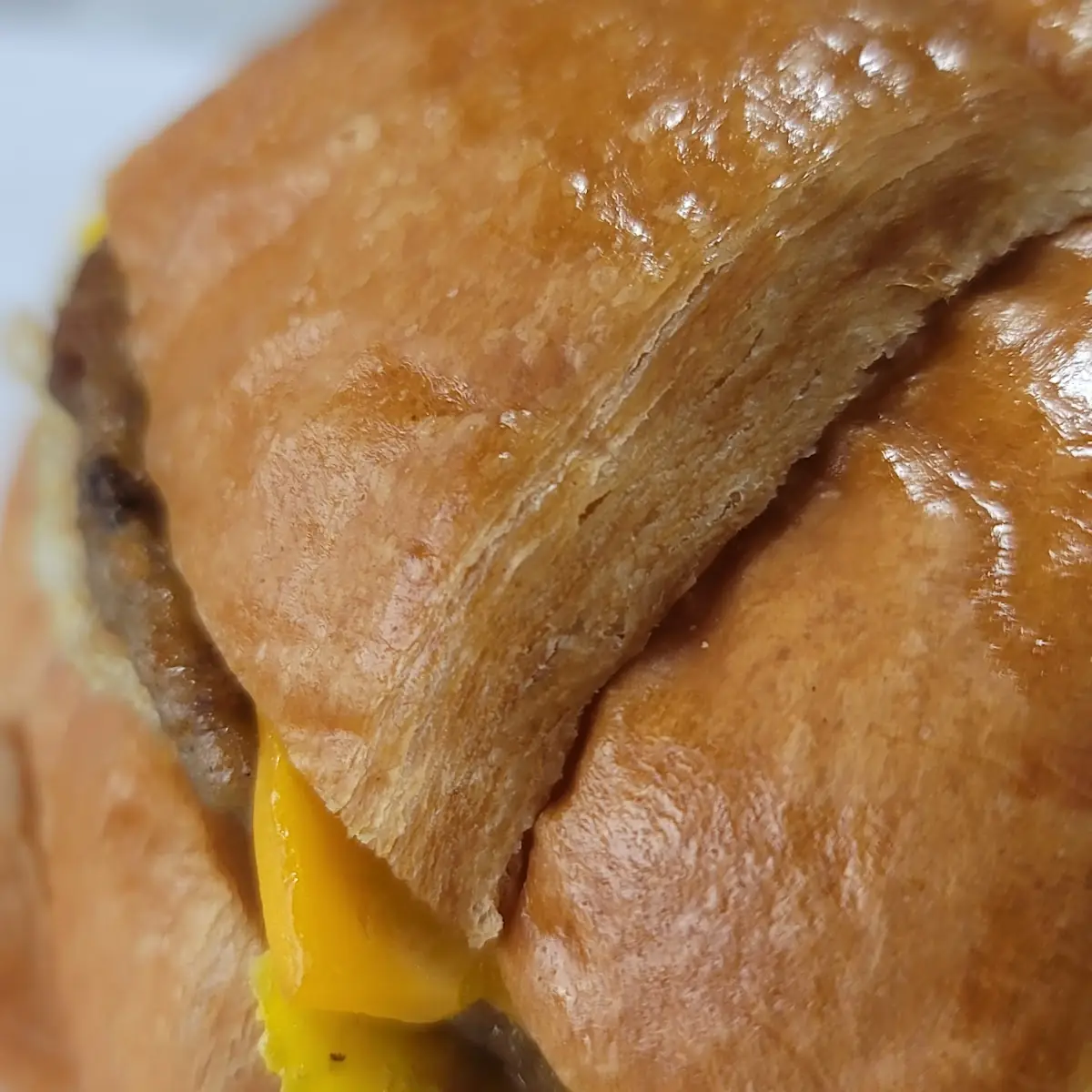 Sausage Egg and Cheese Croissant