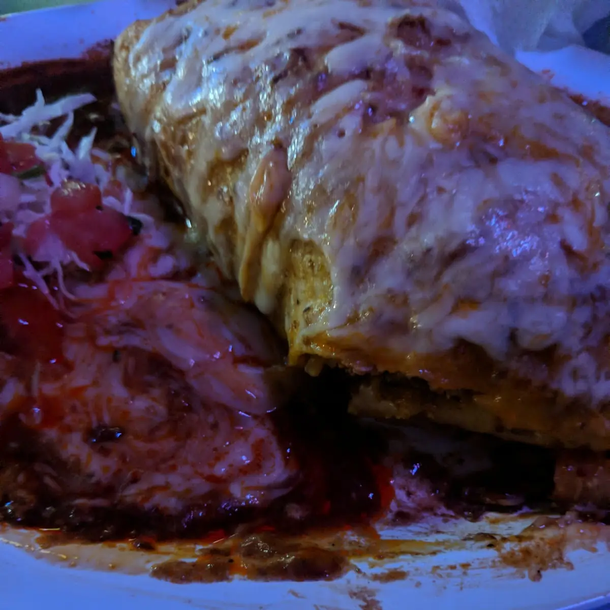 Chile Verde Burrito Supreme