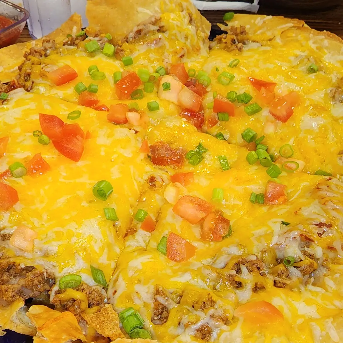 Bean and Cheese Nachos
