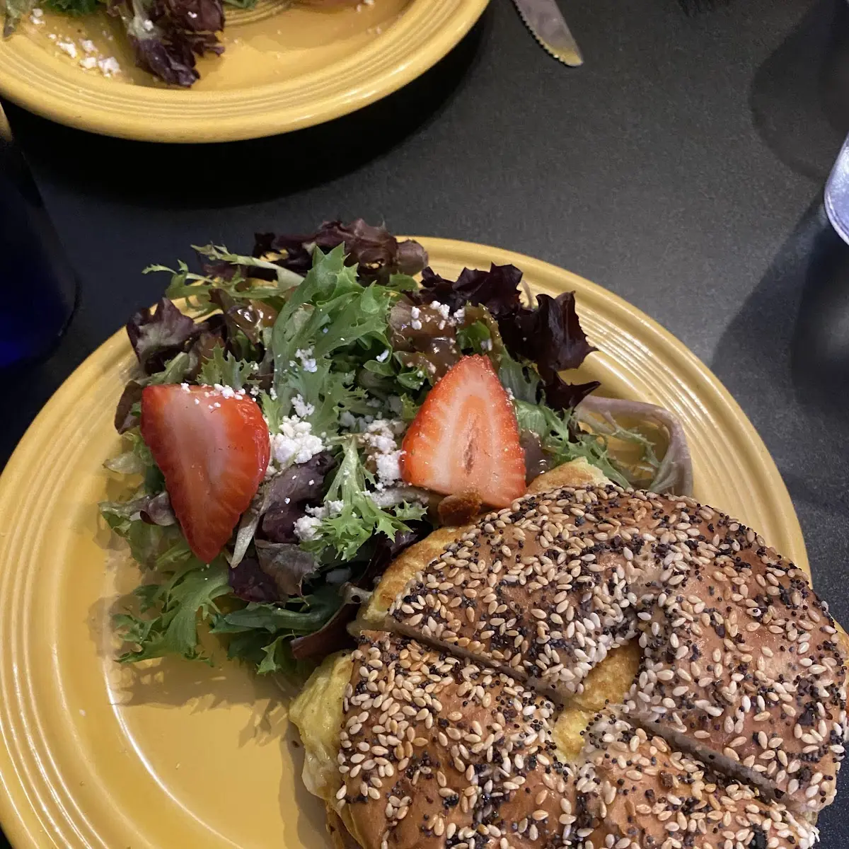Vegan Breakfast Bagel