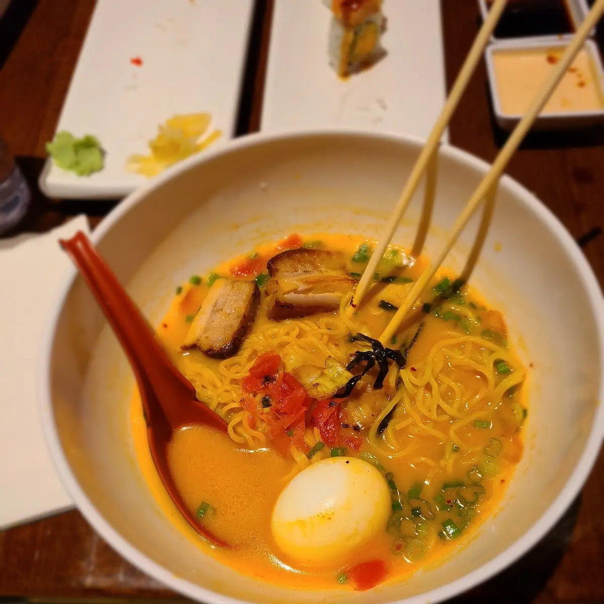 Spicy Ramen Miso Soup