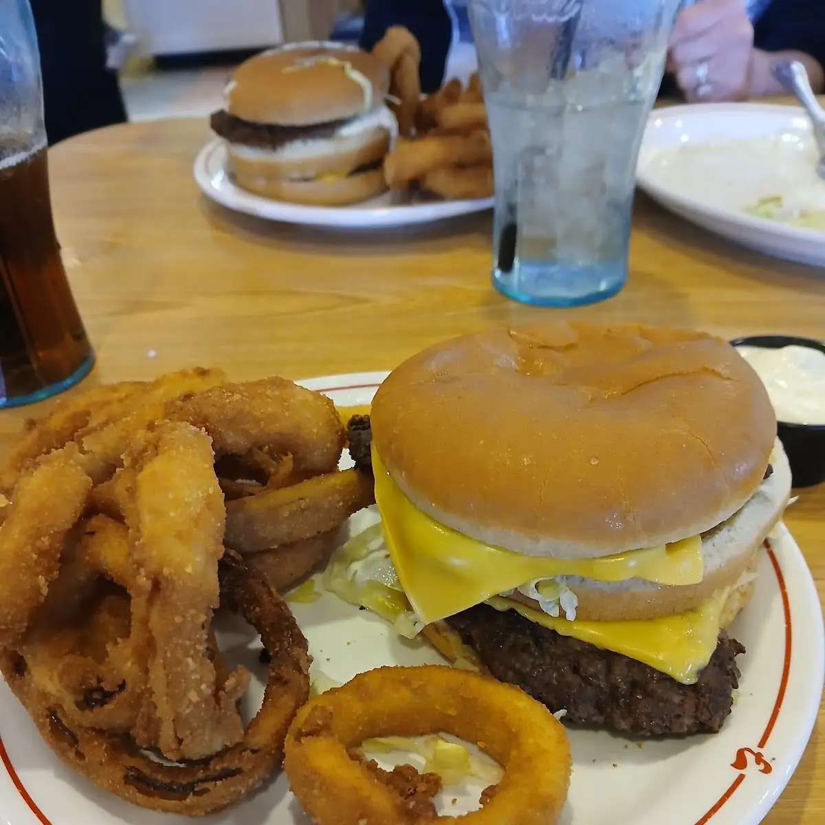 Big Boy with Onion Rings