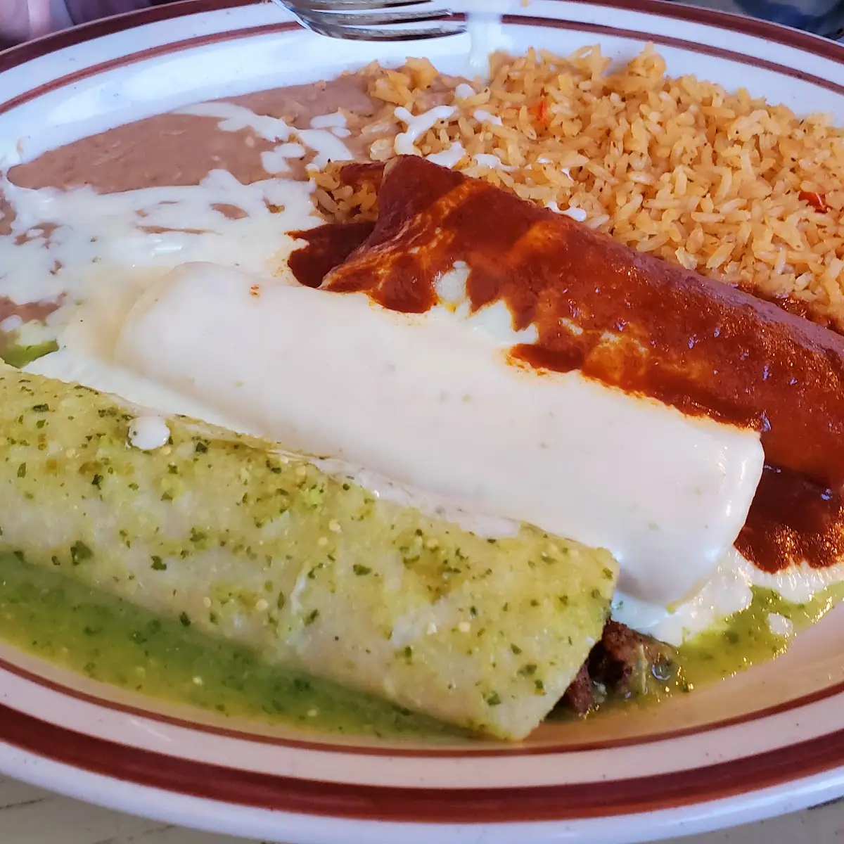Chalupa & Cheese Enchilada