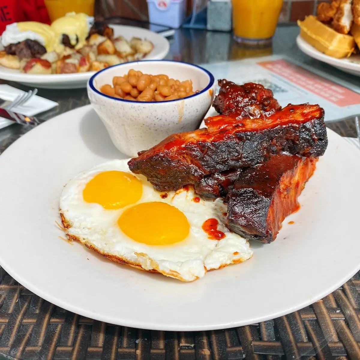 Baby Back Ribs & Eggs