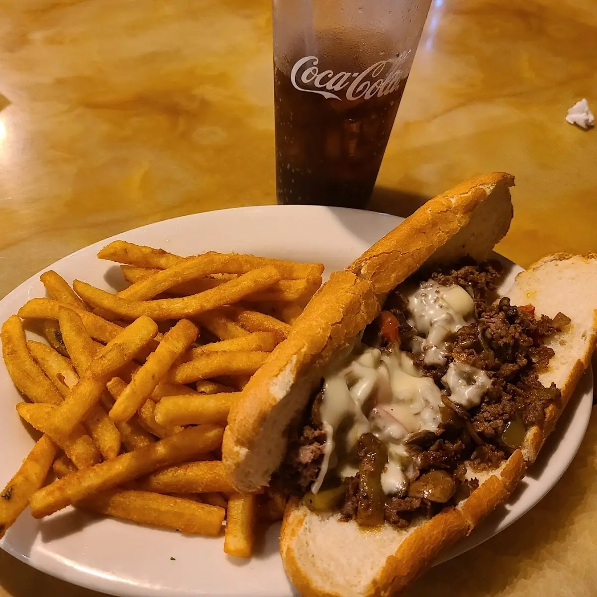 Philly Cheese Steak Sandwich