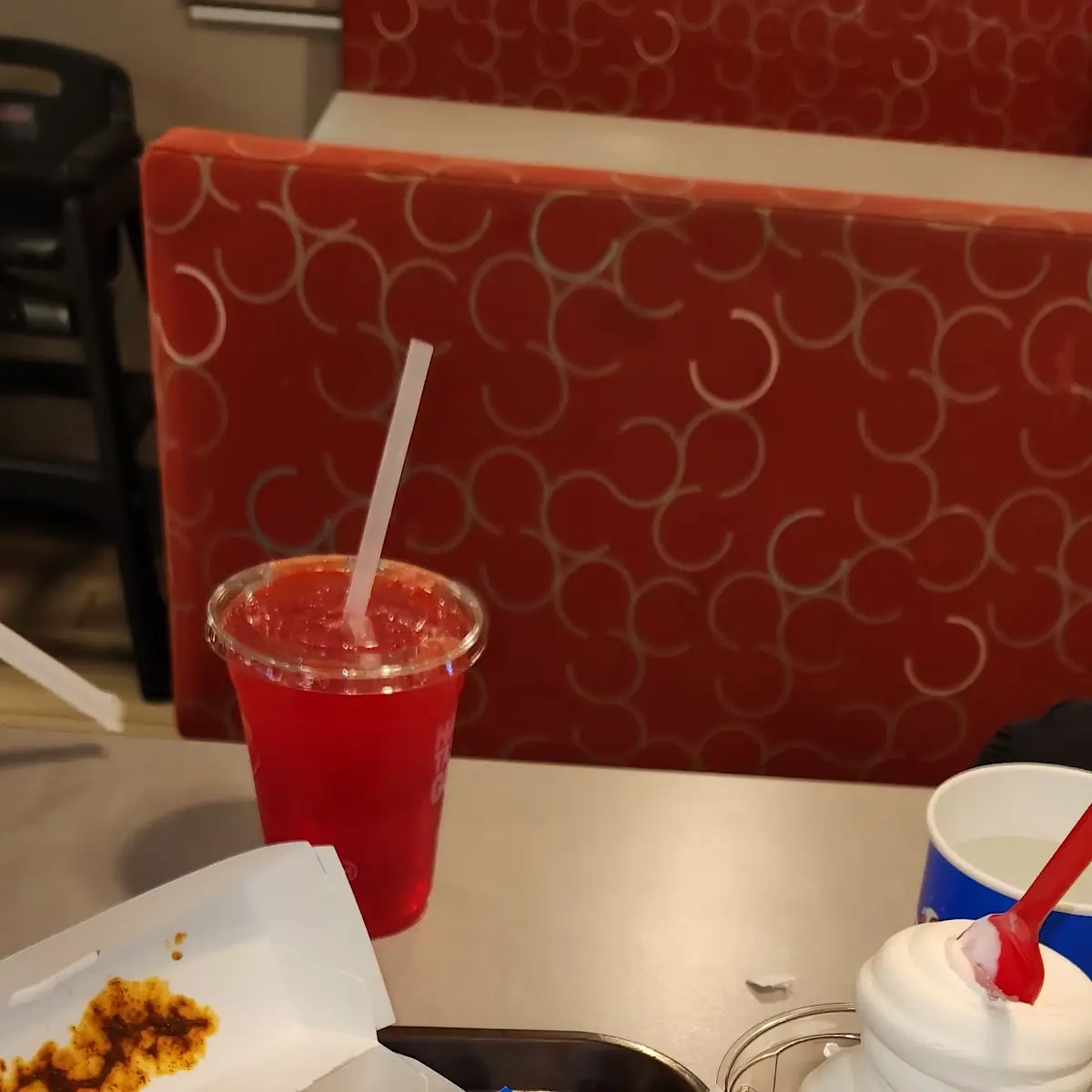 Cheeseburger Chili Dog Icee Ice Cream