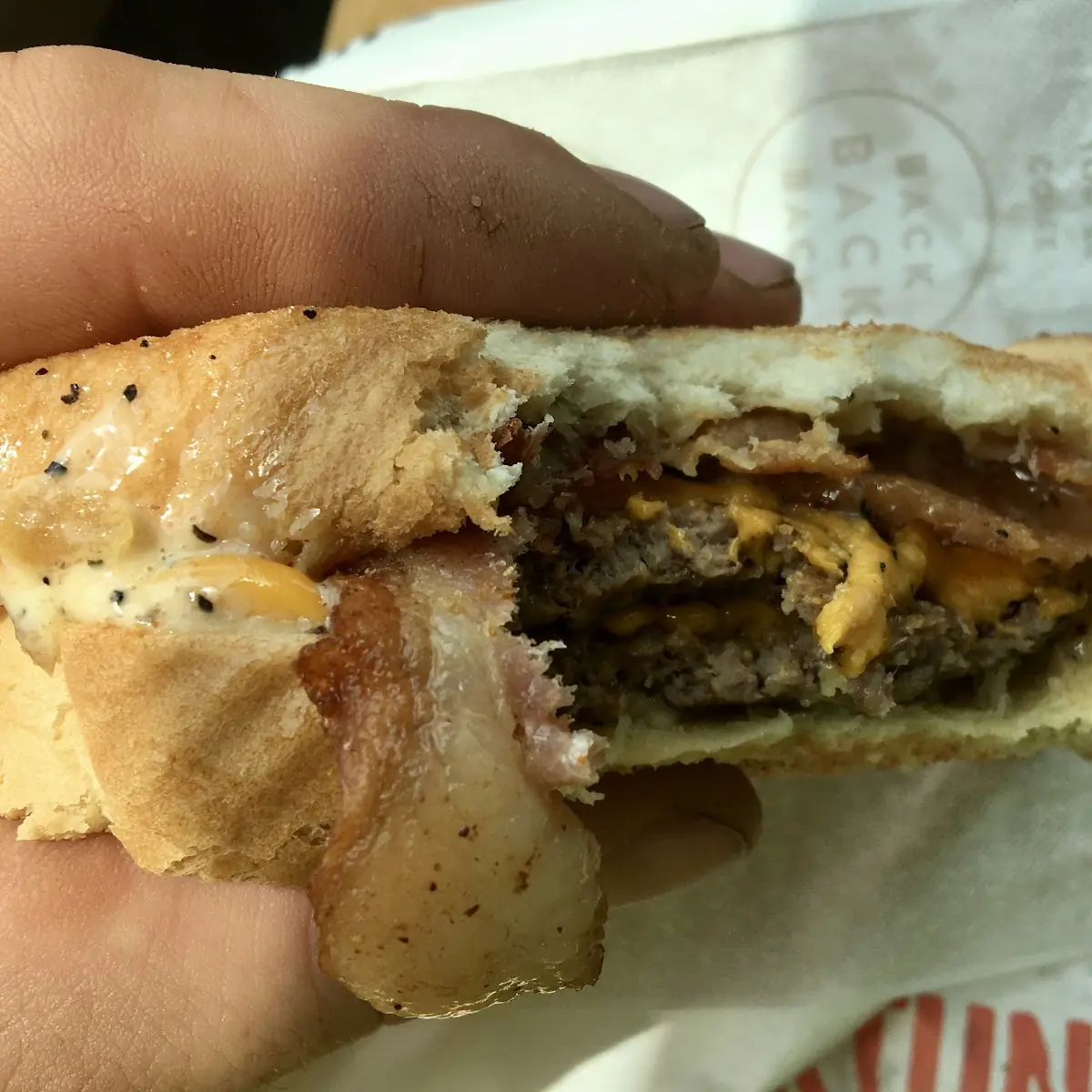 White Bacon Cheddar Melt