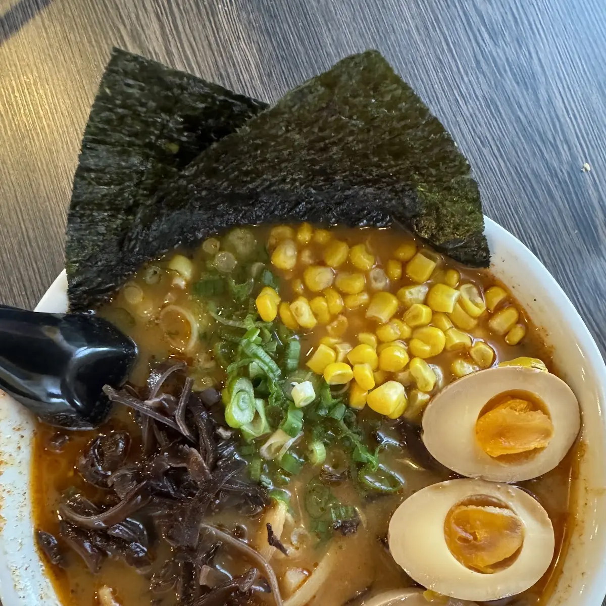 Spicy Miso Ramen with Vegetable Broth