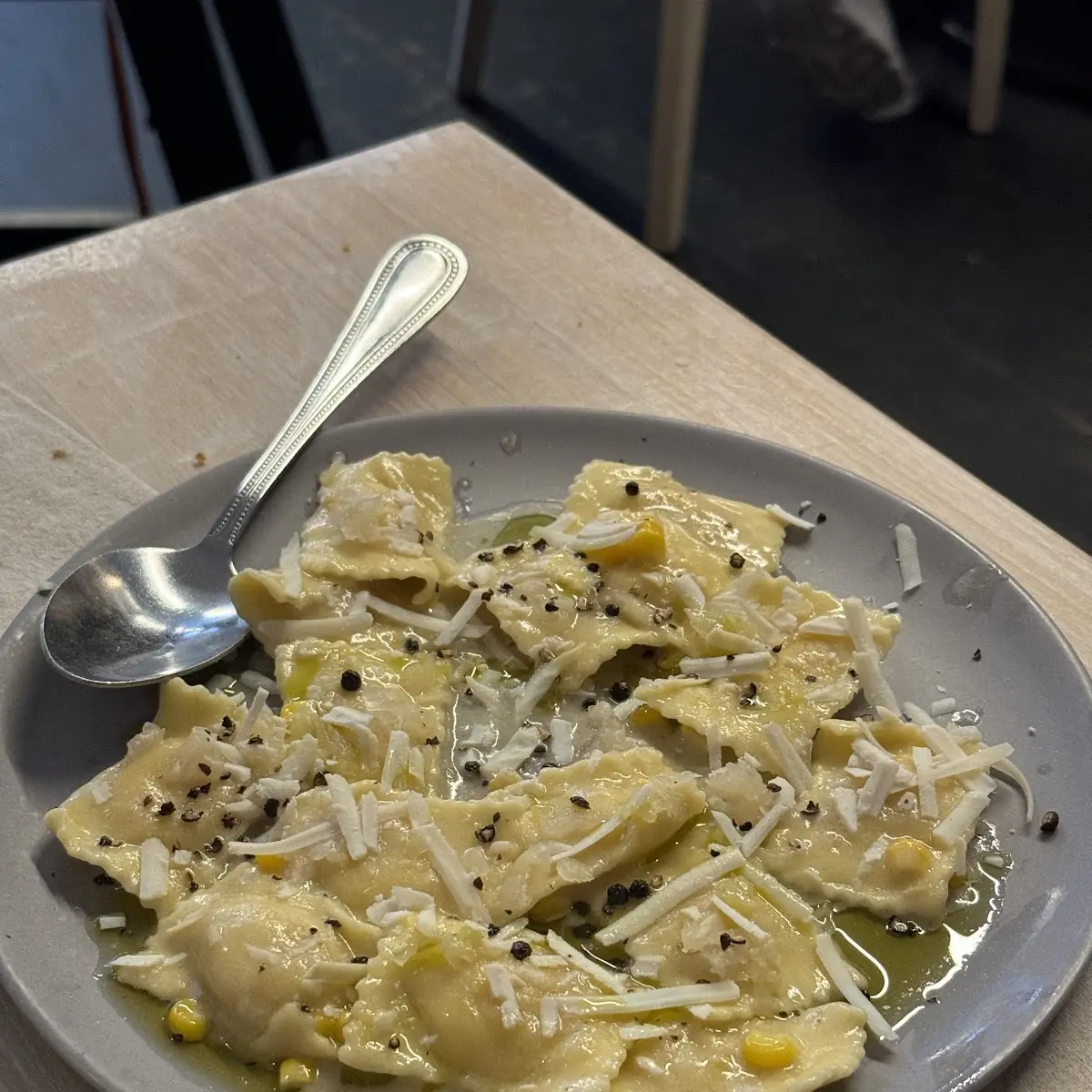 Sweet Corn Pasta