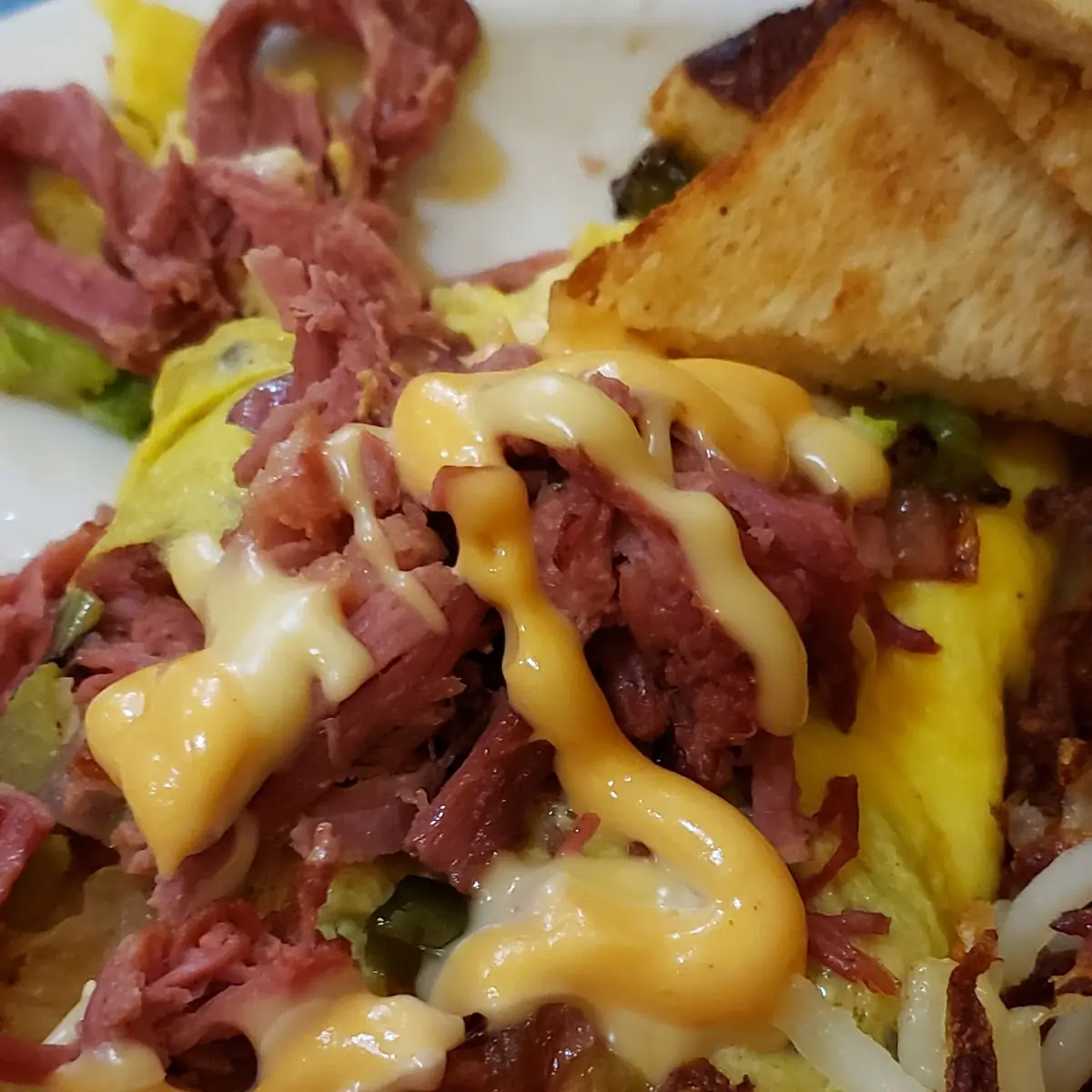 Reuben Omelette