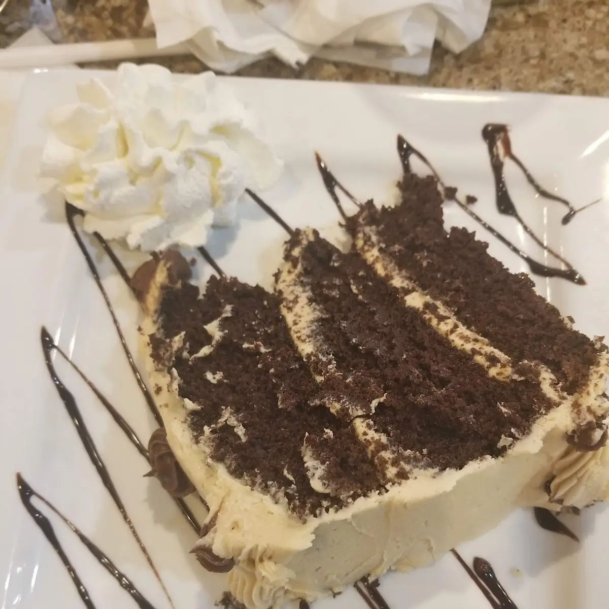 Chocolate Cake Peanut Butter Icing