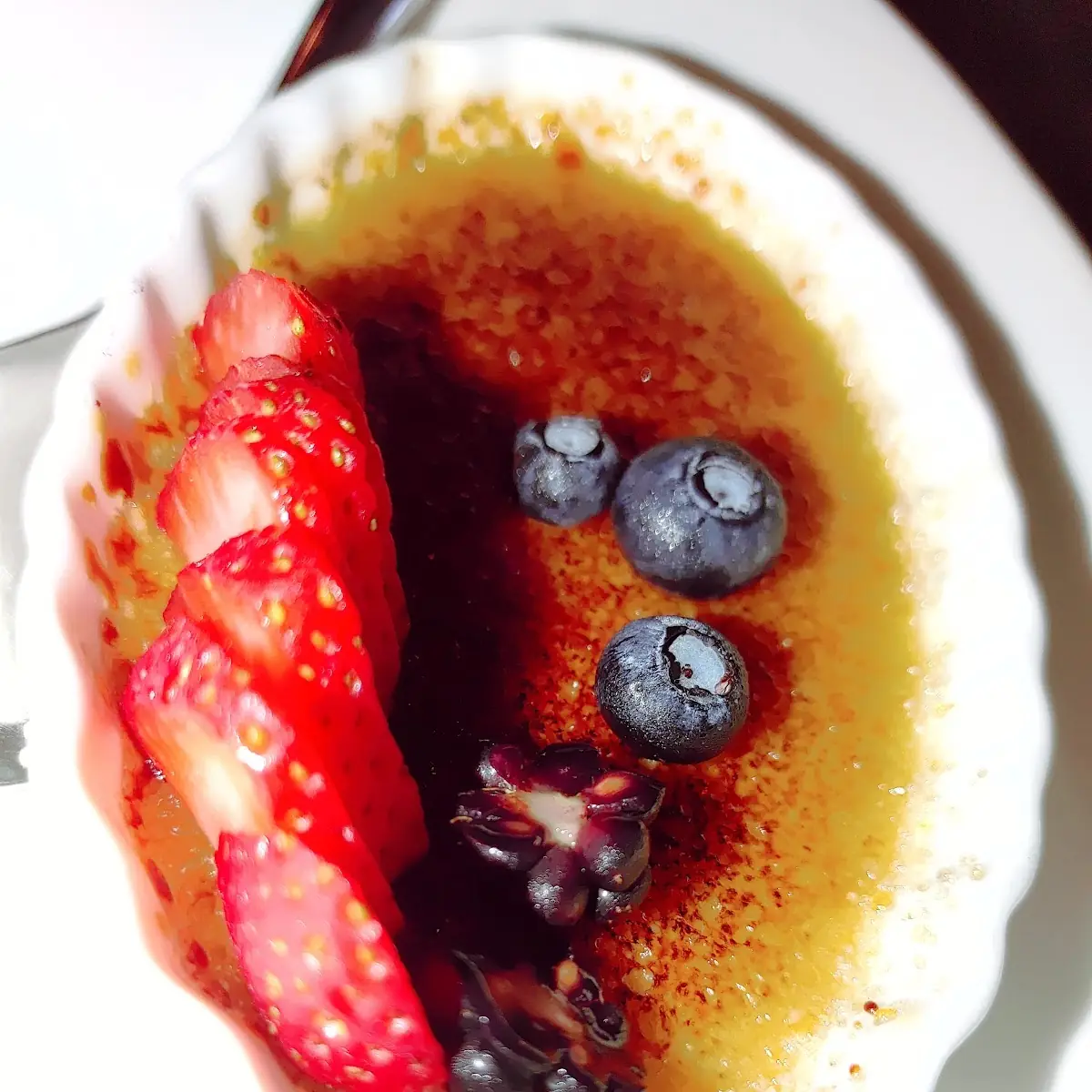 White Chocolate Creme Brulee