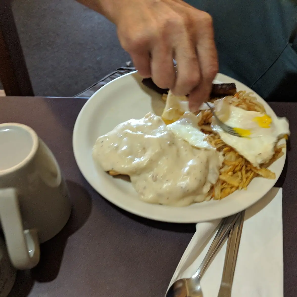 Biscuit & Gravy Combo