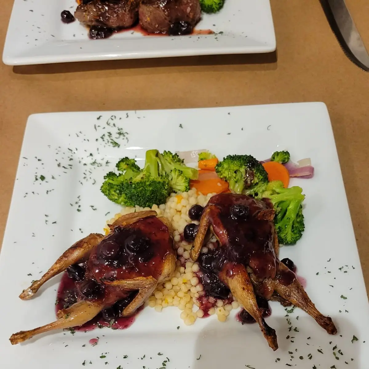 Twice Cooked Quail