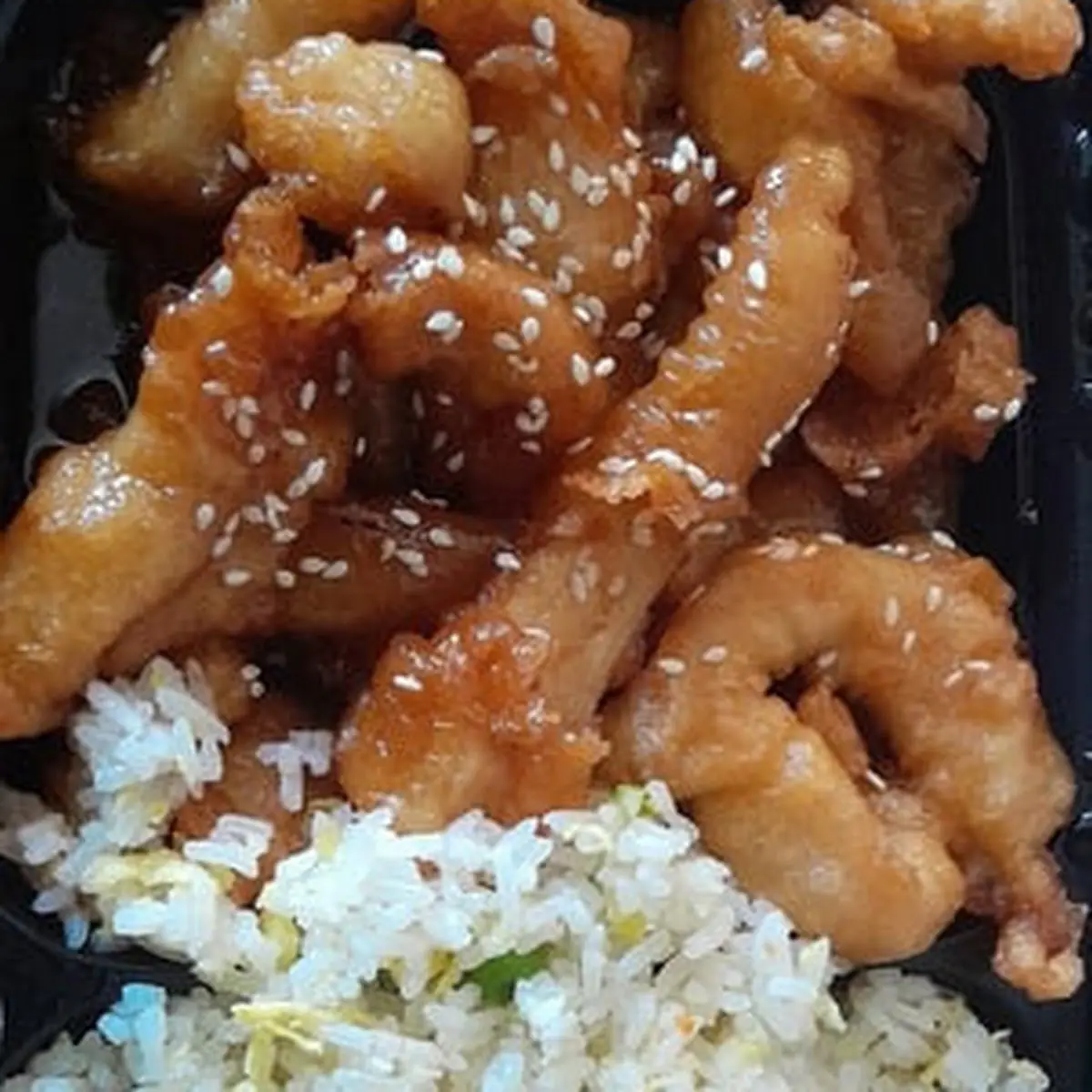 Honey Chicken Lunch