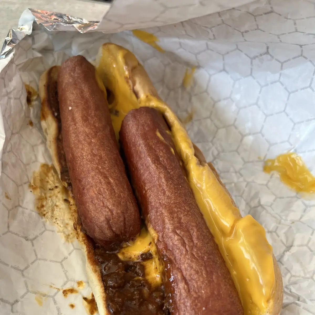 Footlong Chili Dog
