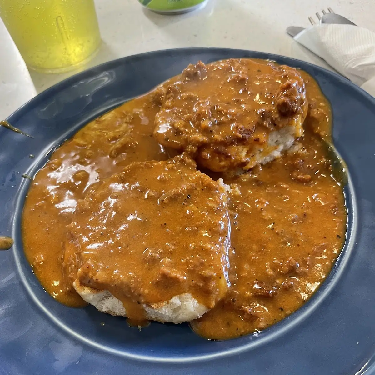 Chorizo Biscuits and Gravy