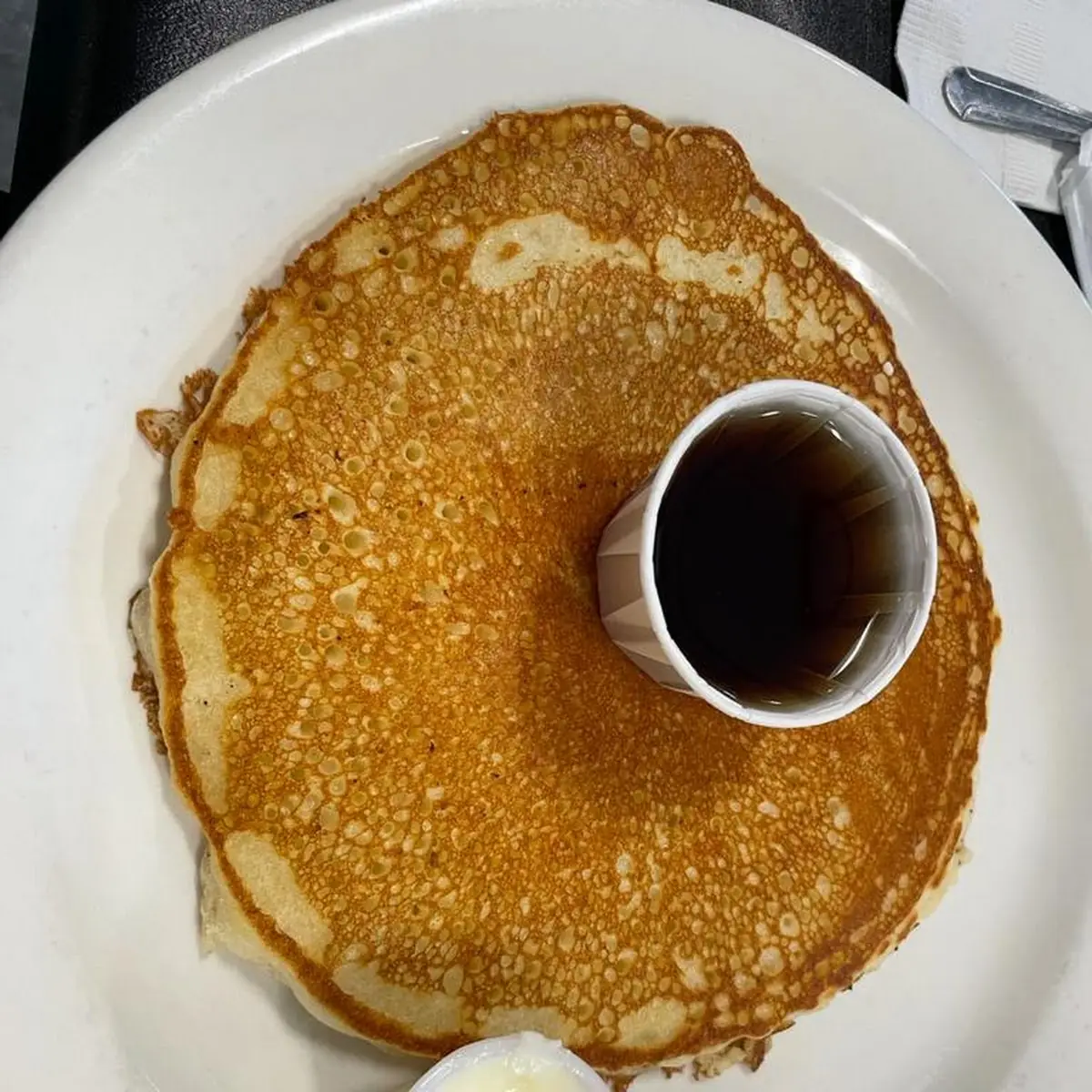 Fresh Eggs & 2 Pancakes