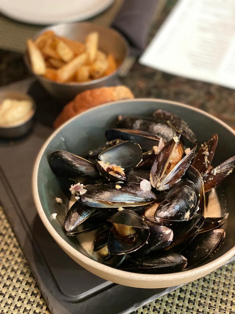 Gorgonzola Mussels
