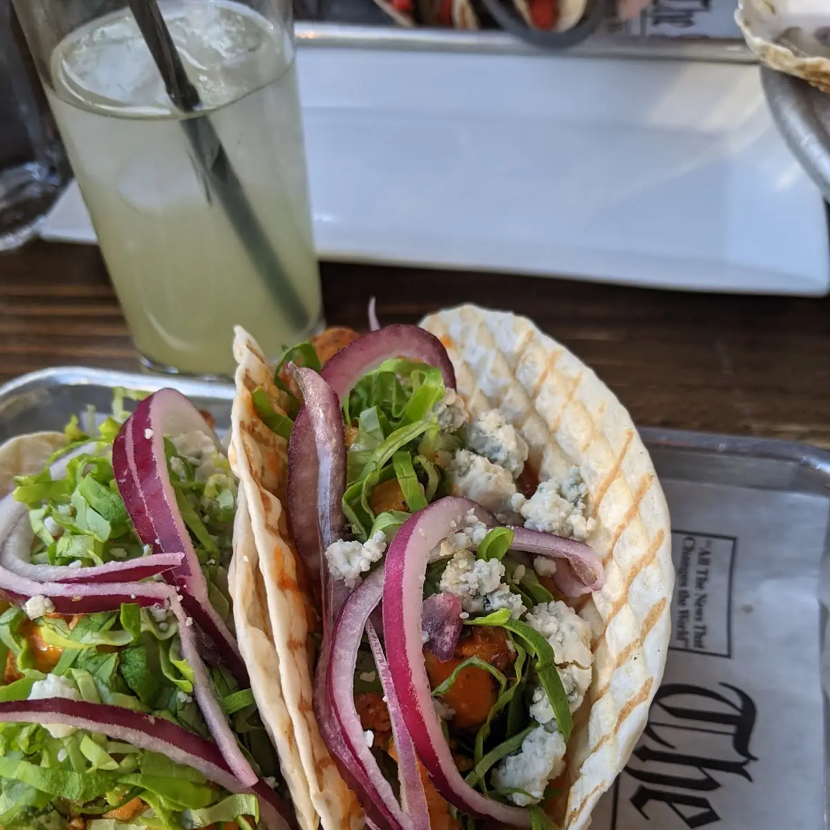 Buffalo Chicken Tacos