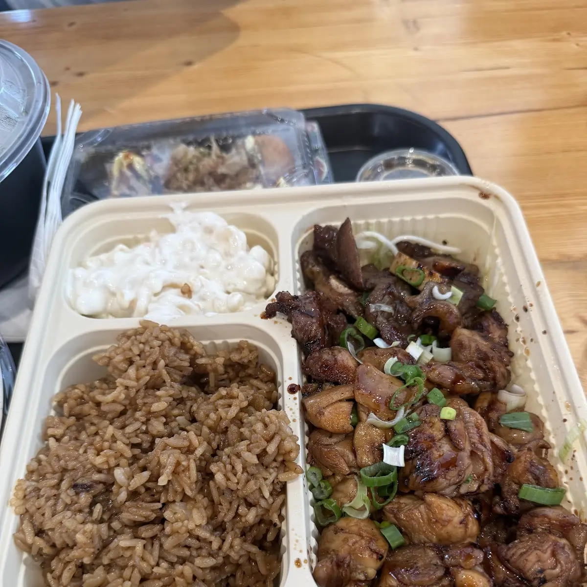 Hawaiian BBQ Short Rib and Chicken Mix