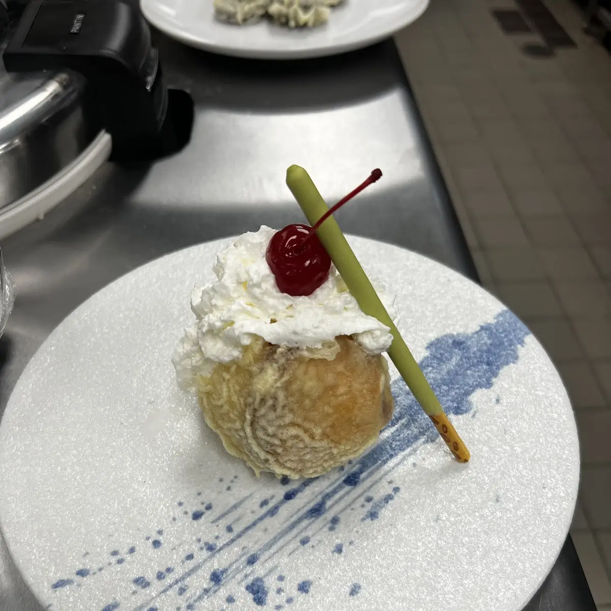 Green Tea Tempura Ice Cream