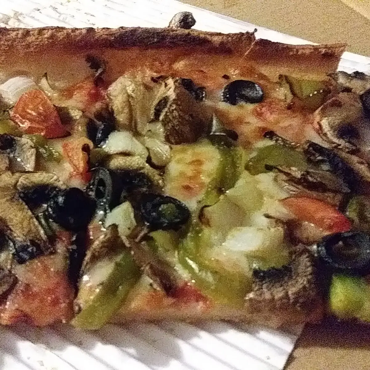 Thin Crust Veggie Lover's Pizza