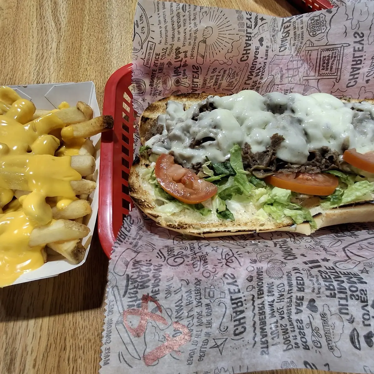 Philly Cheese Steak Sandwich
