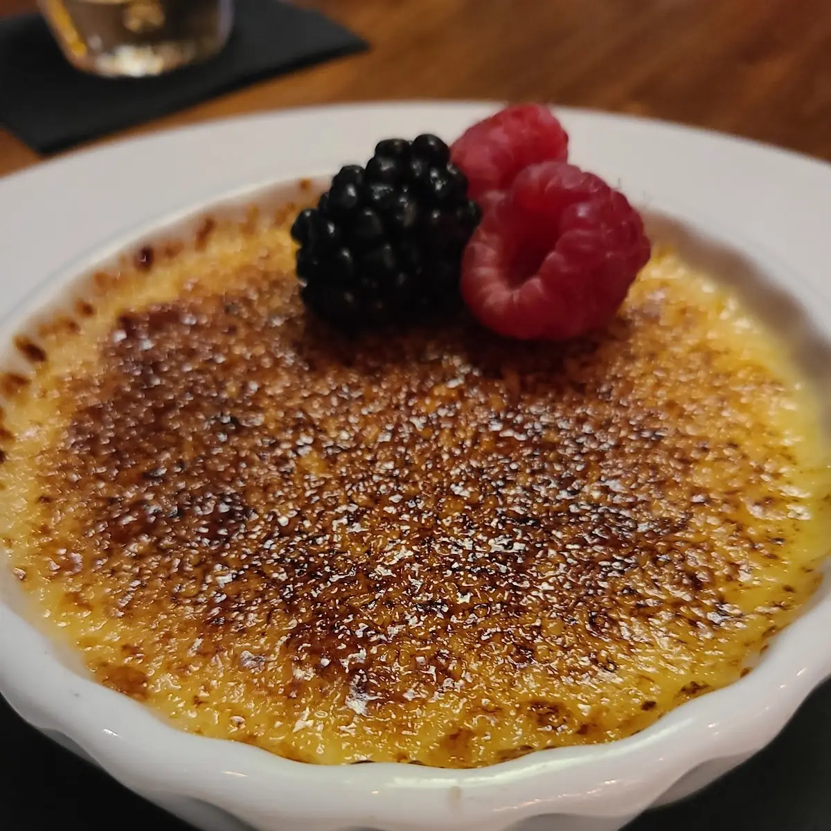 Classic Warm Crème Brulee