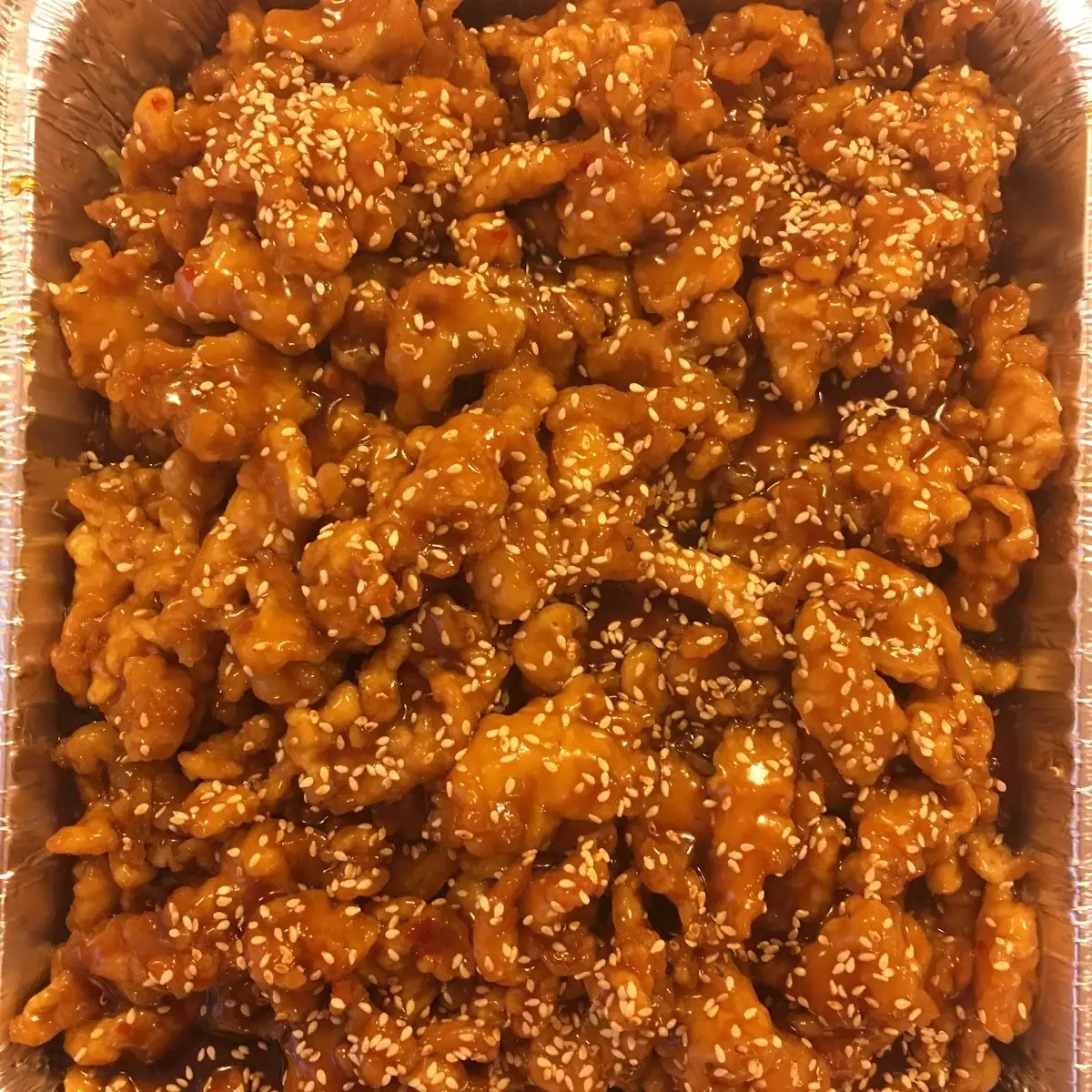 Sesame Chicken Tray