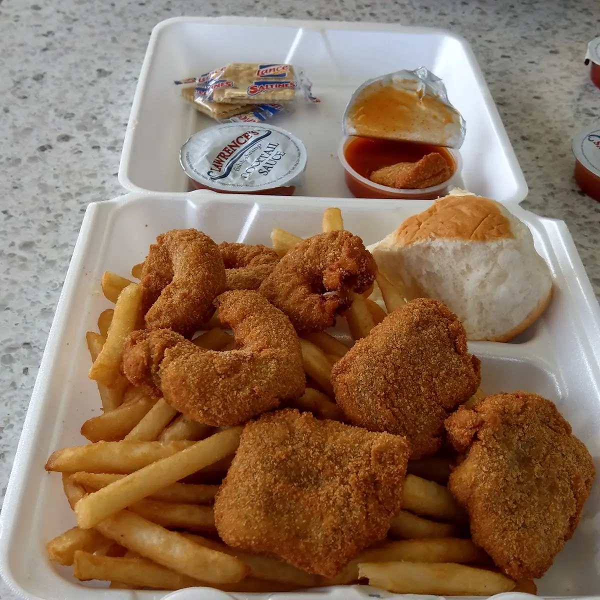 Shrimp and Fish Chips