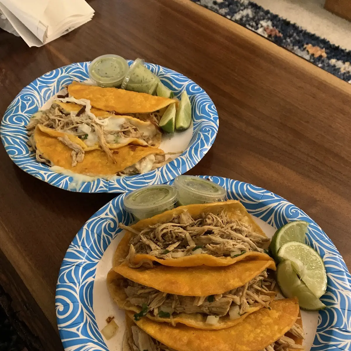 Chicken Tacos & Chicken Quest Tacos