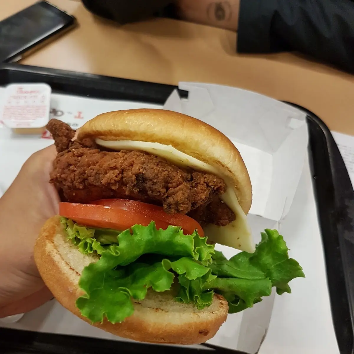 Deluxe Spicy Chicken Sandwich