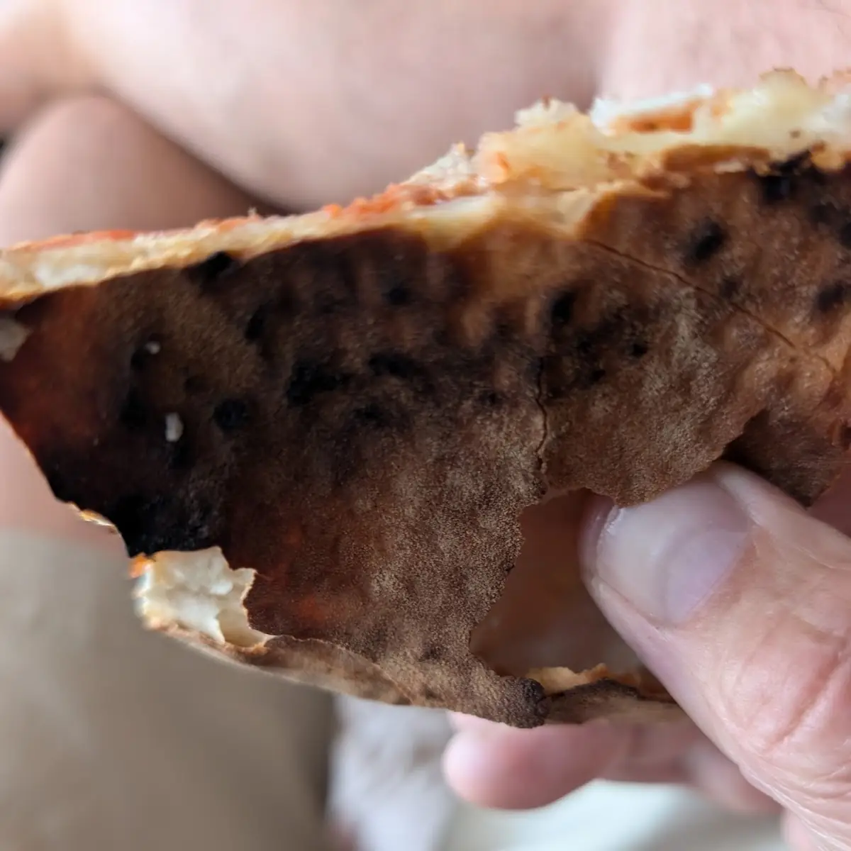 Sausage Pizza Overdone