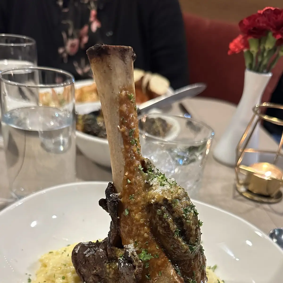 Lamb Shank with Polenta