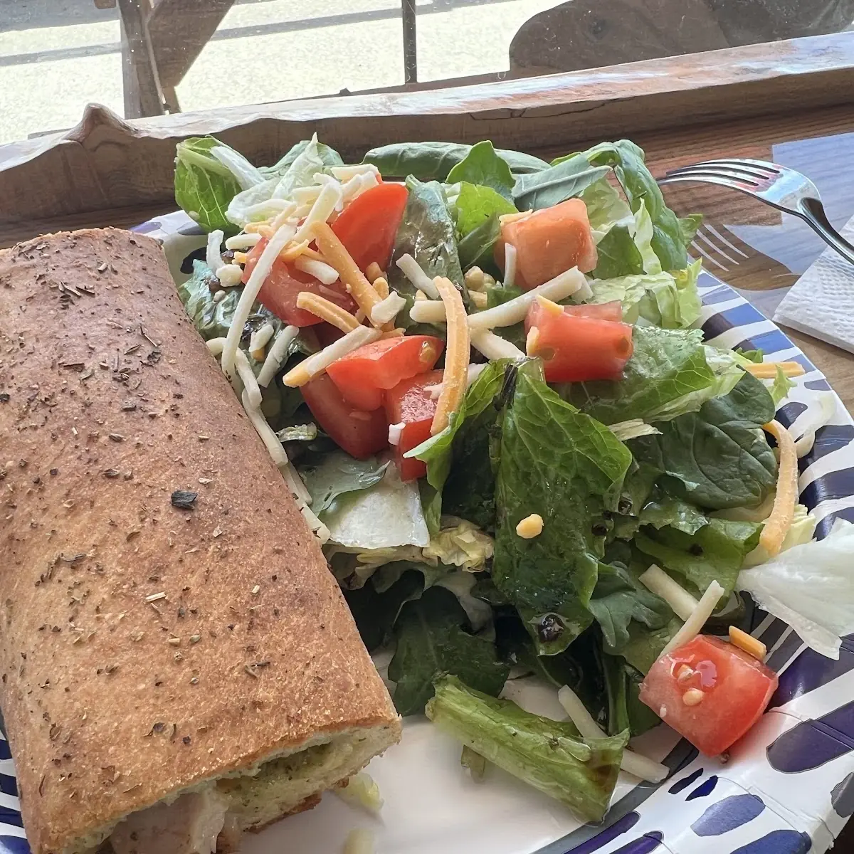 Lunch with Salad