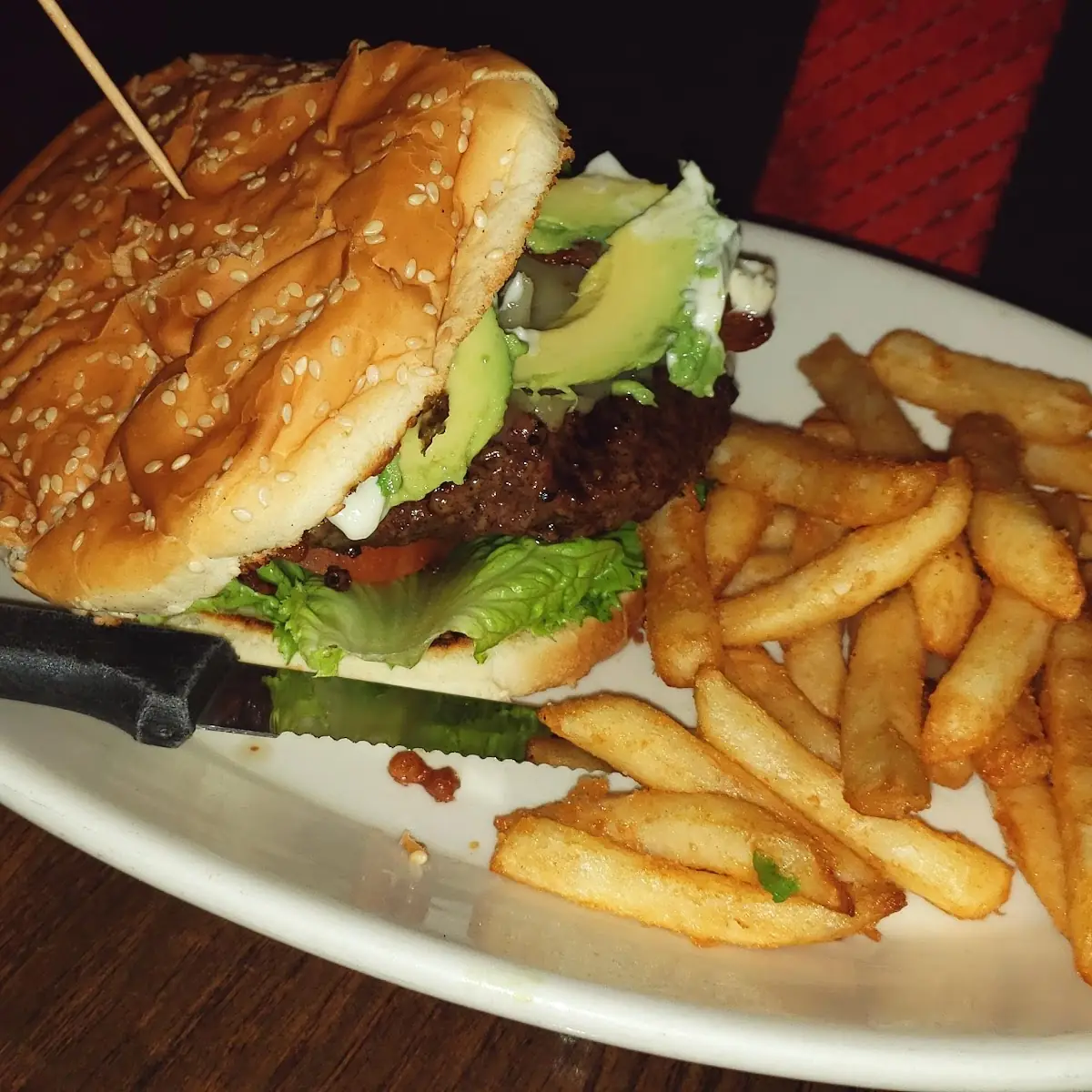 Avocado Cheese Burger