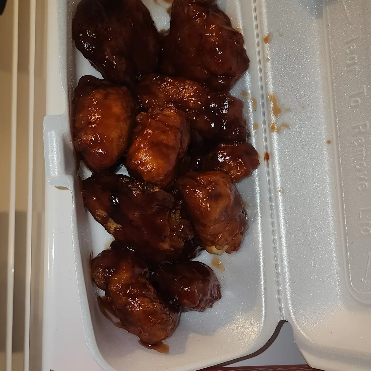 Boneless Wings BBQ Chicken