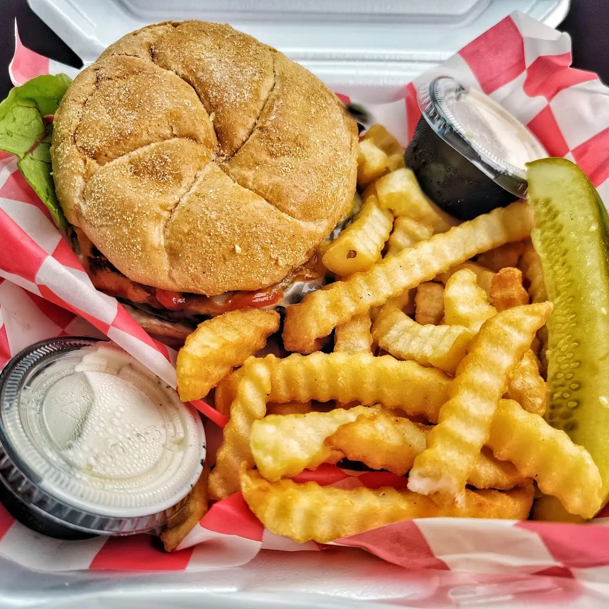 Burger & Fries