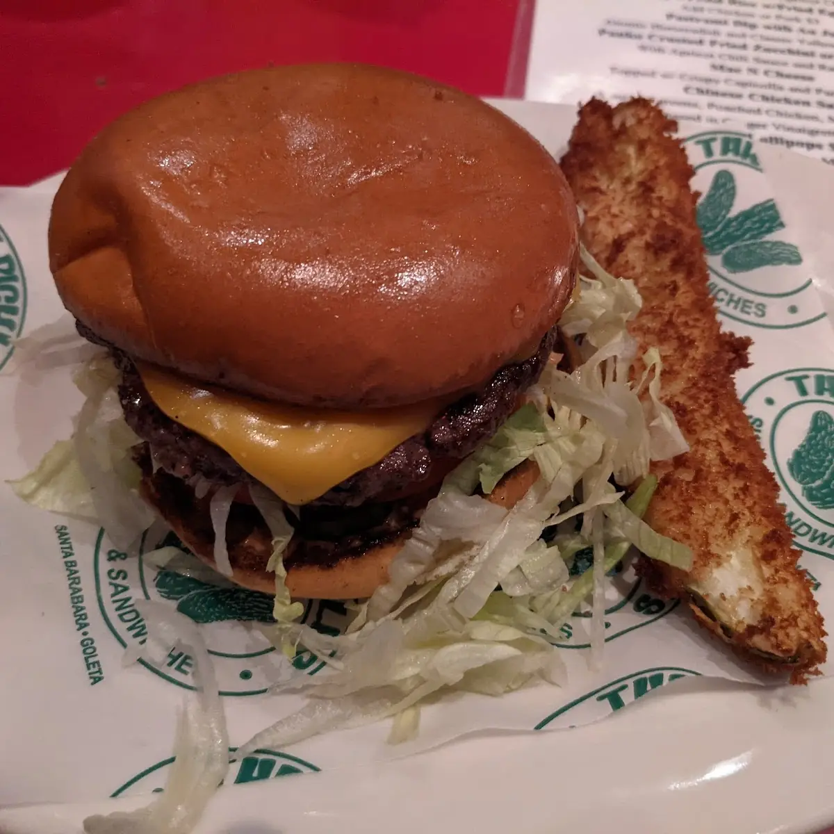 Smitty Burger and Fried Pickles