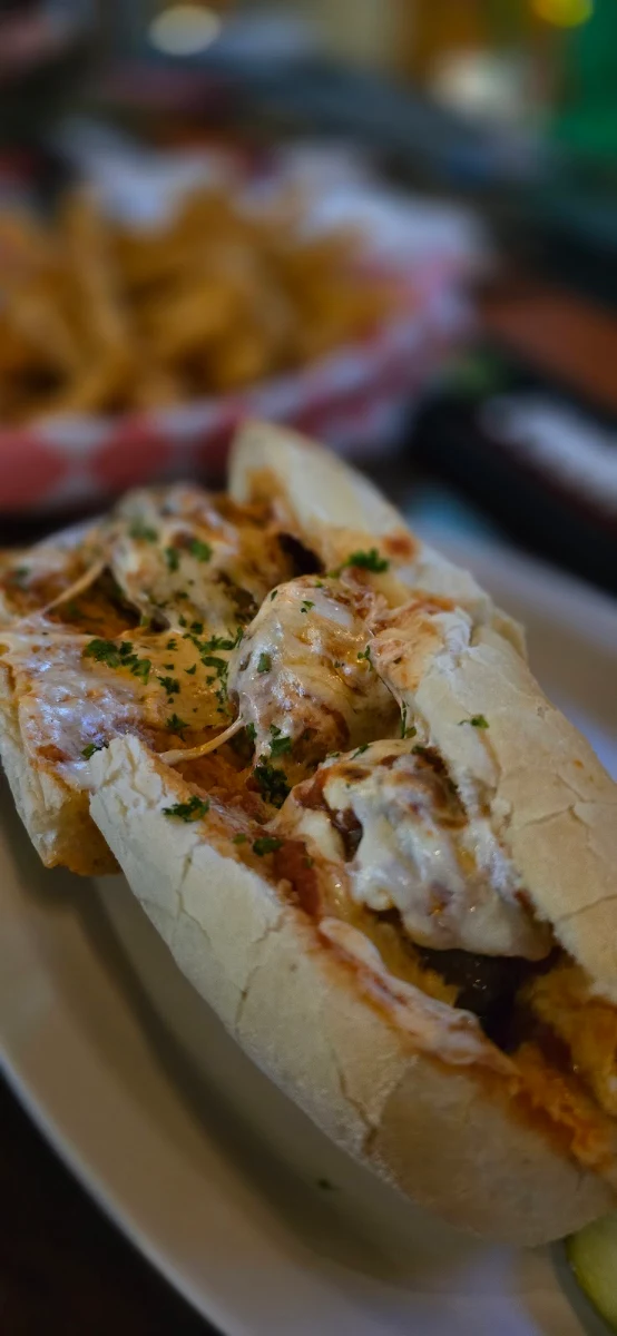 Meatball Parmigiana