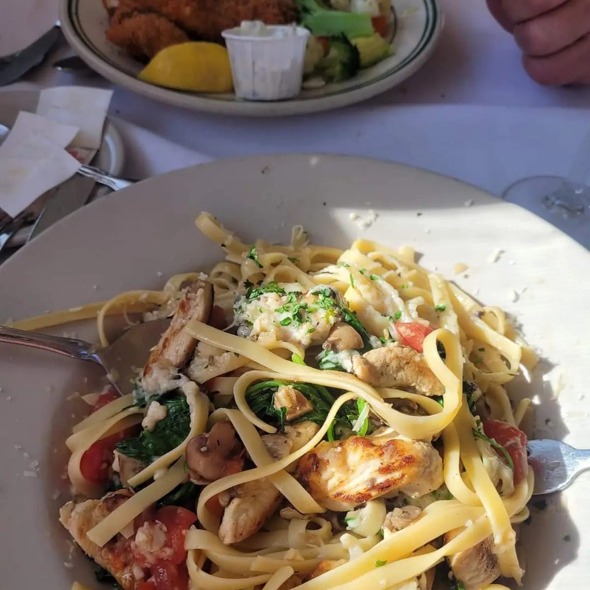 Local Dungeness Crab Pasta