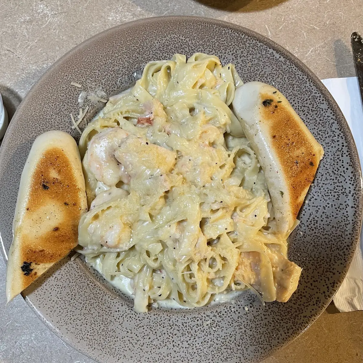 Shrimp Alfredo